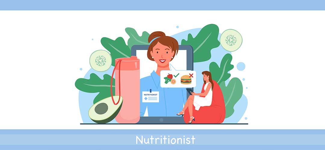 consulting an online dietitian or nutritionist virtually for the best diet plan