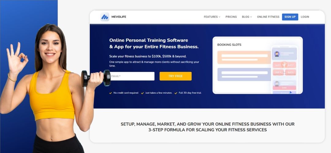 Mevolife - Online Fitness Coaching Software