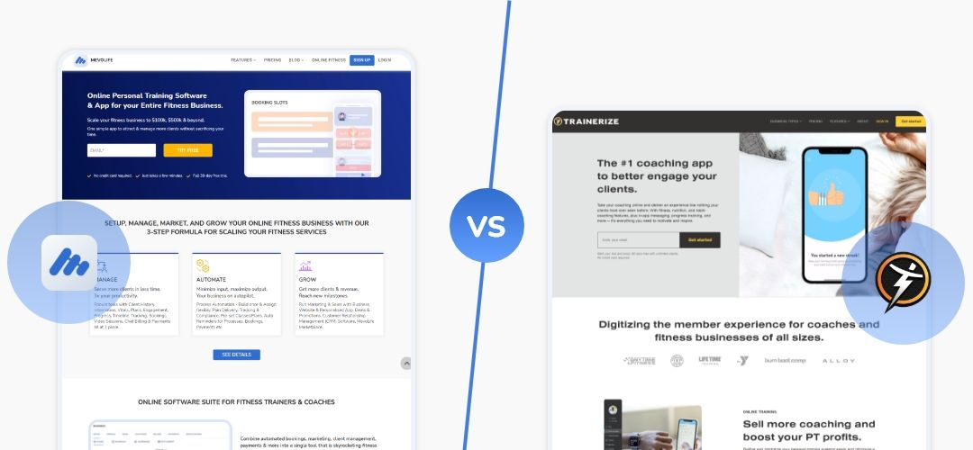 Mevolife vs. Trainerize: Pros, Cons & Recommendations