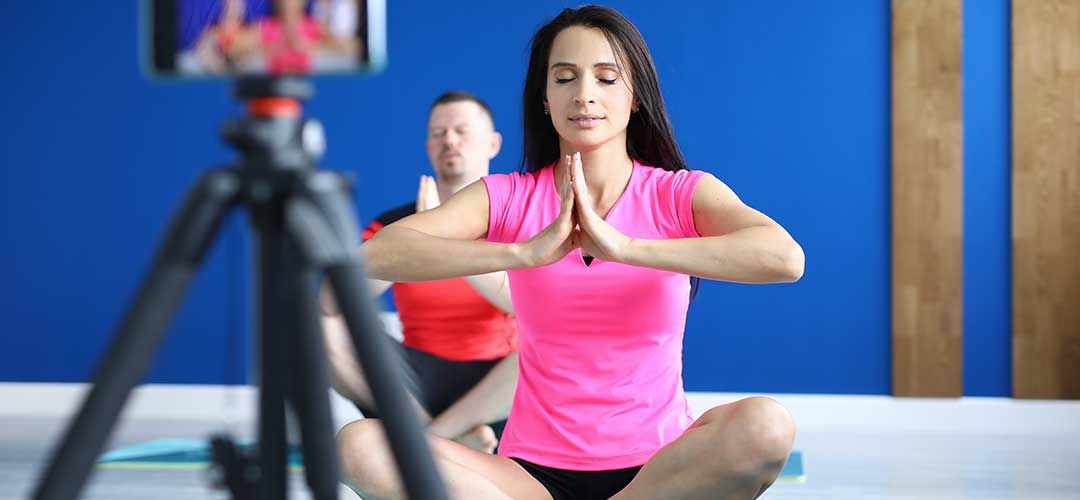 Online Personal Assistance For Virtual Yoga Session At Home