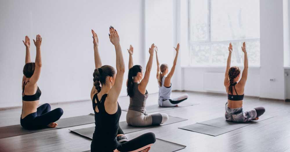 offering group exercise classes as an expert