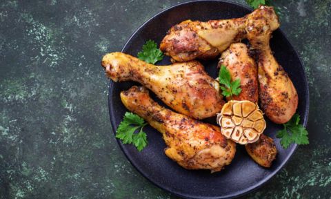 Roasted Skinless Chicken Drumstick